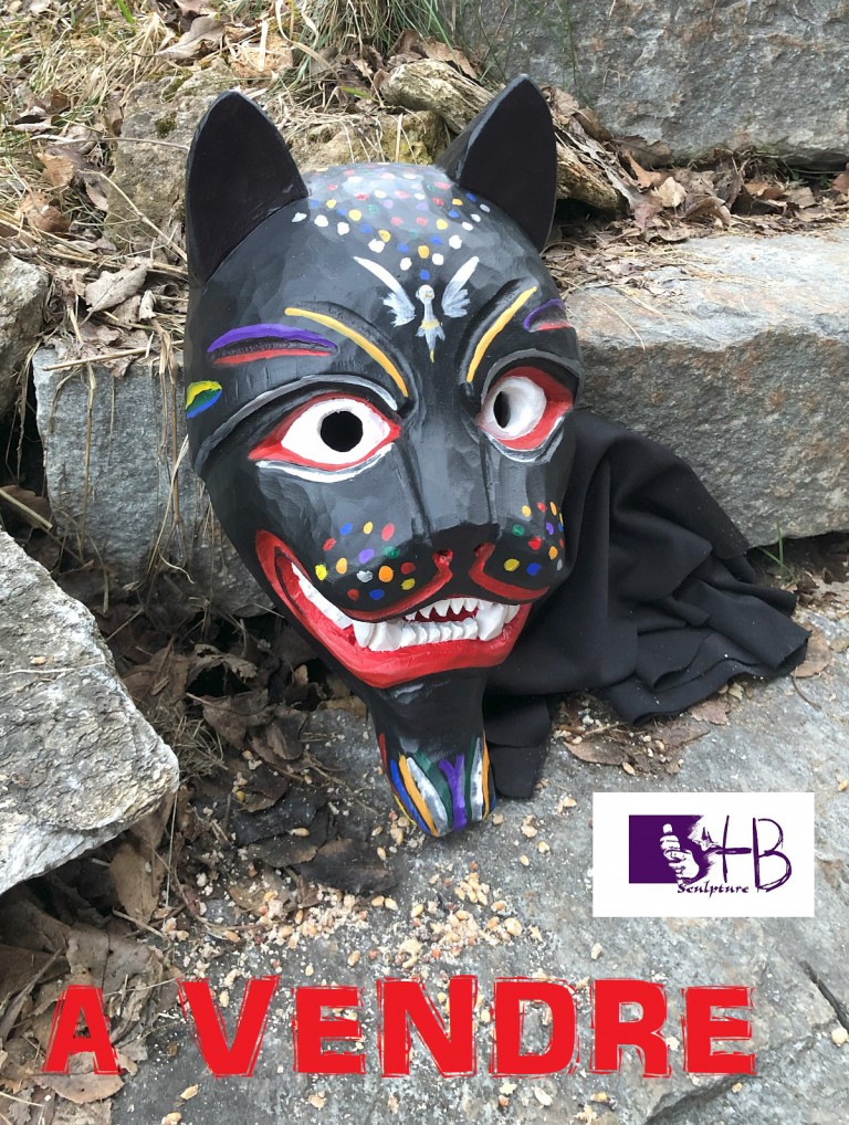 Masque Vieux chat 680.-fr
