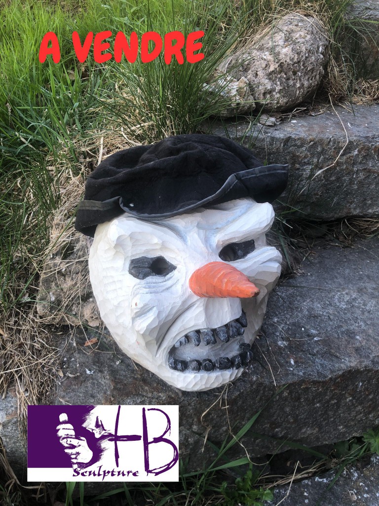 HBS masque Bonhomme de neige occase